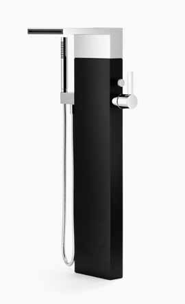 ] Wannen-Einhandbatterie mit Standrohr Bad-eenhendelmengkraan met standpijp Mitigeur monocommande bain/douche avec tube vertical [20 l/min.