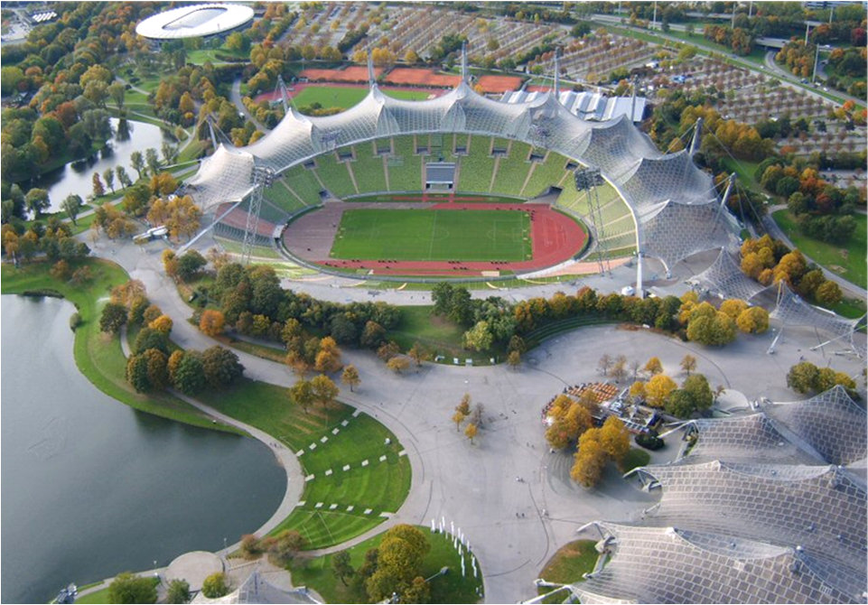 Olympiastadion München Frei Otto.