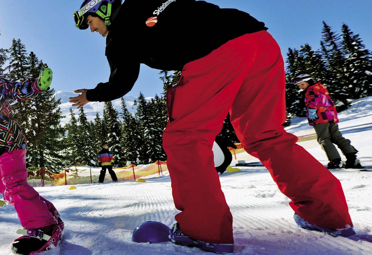 Schneespaß mit den erfahrenen Ski- und Snowboardlehrern auf der Planneralm. Kinderland Reiteralm u. Fageralm Das Reiteralm-Schneemann-Land direkt bei der Bergstation Gondelbahn Silver Jet.