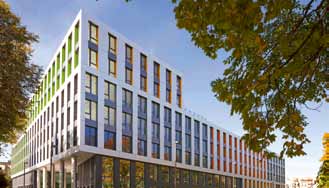 2 Bürovermietung MARTHOUE Lage: Nähe Ostbahnhof; Competo Capital Partners; Fotograf: Christian Kernchen Office Leasing Take-up of pace A total of 594,700 m² of office space was leased by tenants or