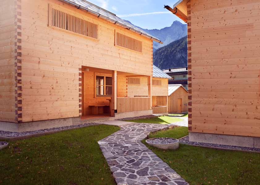 Ferienhütten f ü r g r o s s u n d k l e i n Ankommen, entspannen wohlfühlen! Die Kombination aus modernem Holzbau und traditionellen Design-Elementen macht den Charme von CASALPIN aus.