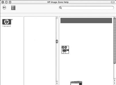 Verwenden der Hilfe auf einem Macintosh-Computer In diesem Abschnitt wird erläutert, wie Sie auf einem Macintosh-Computer auf die Hilfe zugreifen können.