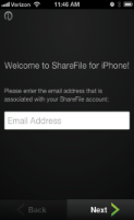 ShareFile ermöglicht Mobile Arbeitsstile Zugriff, Share und Sync von Daten über jedes Endgerät Apps für mobile Endgeräte Mobile-Optimierte ShareFile Webseite Zugriff