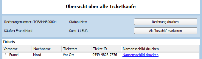 3.3.1 Self-Service Terminal Wenn Sie zu Beginn Self-Service-Terminal starten wählen, rufen Sie ebenfalls einen Ticketshop auf. Diesen können Ihre Teilnehmer selbst bedienen.