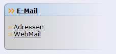 Das Passwort für das E- Mailpostfach habe