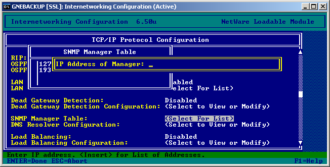0 Konfiguration unter inetcfg anpassen von Trap- Config Dateien