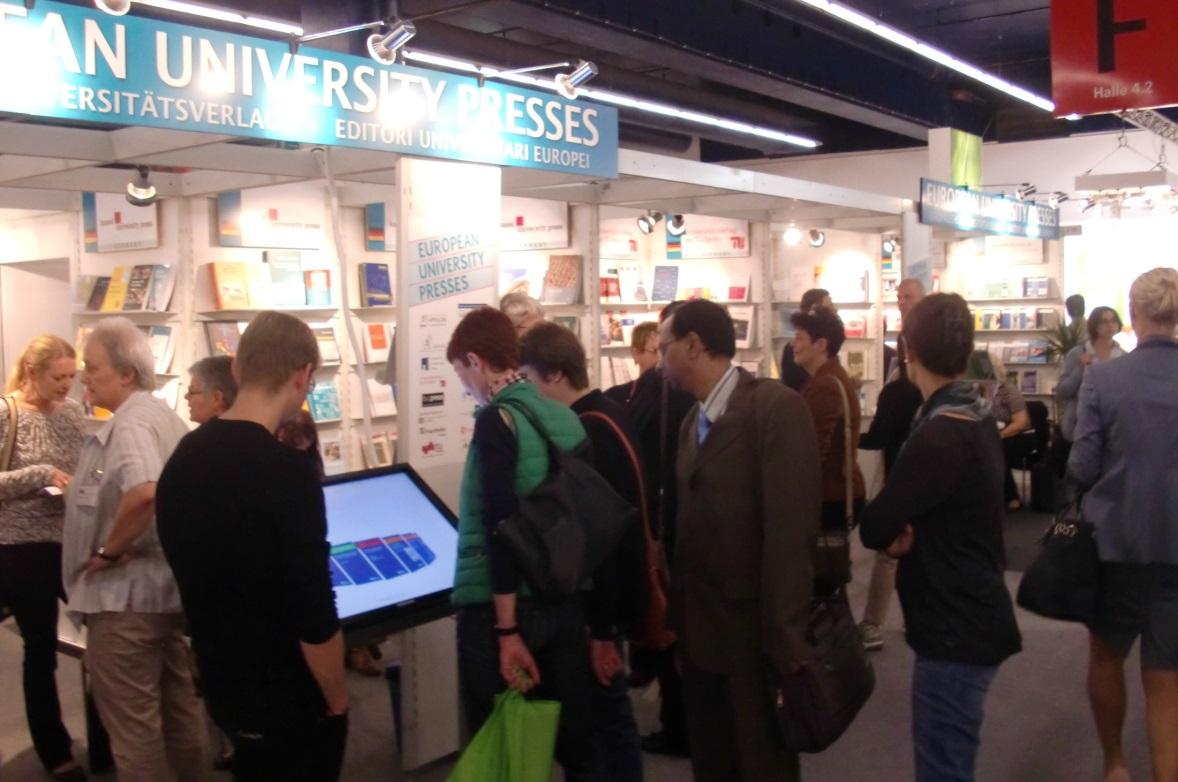 Frankfurter Buchmesse Gemeinschaftsstand der AG Univerlage