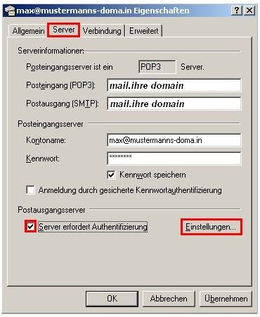 hat. Zur besseren Zuordnung des E-Mail-Kontos wird hier die Outlook-Kontobezeichnung geändert in den Namen der E-Mail- Adresse.