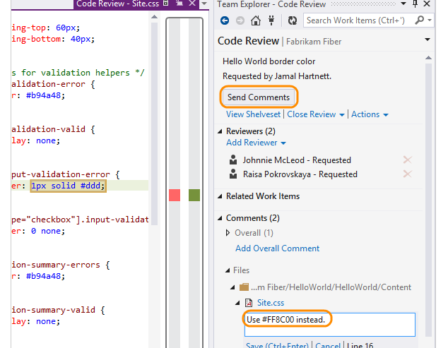 Code Reviews mit Visual Studio Quelle: http://www.