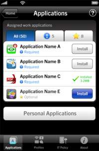 Universal Device Service Funktionen Geräte-Clients (ios/android) Download aus dem Apple App Store bzw.