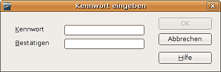 Dateien speichern 1) In der Dialogbox Speichern unter markieren Sie das Kontrollkästchen Mit Kennwort speichern und dann klicken Sie auf Speichern.