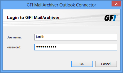 2 Verwenden von GFI MailArchiver Outlook Connector Nach der Installation wird GFI MailArchiver Outlook Connector automatisch in Microsoft Outlook registriert.