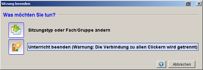 SCHRITT 5 : VERBINDEN DER CPS-PULSE-CLICKER (4/4) Es erscheint die Anzahl der verbundenen Clicker.