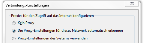 Öffnen Sie Mozilla Firefox und wählen im Menü Extras den Unterpunkt Einstellungen.