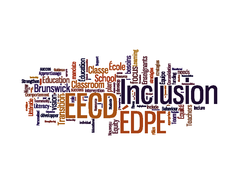 New Brunswick Ministry Action Plan - EECD Strengthening Inclusion Strengthening Schools