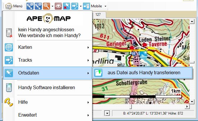 Kompass Ortsdaten Orte : Erwirbt man eine Kompass Kartenlizenz 50x50 km freie Wahl, erhält man darüber hinaus automatisch die Kompass Ortsdaten von Bayern, Österreich und Südtirol.