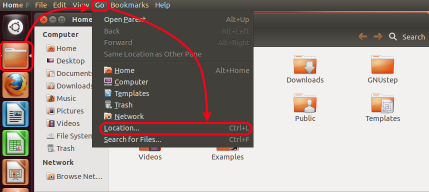 2. Linux konfigurieren (Als Beispiel nutzen wir Ubuntu 12.04 Desktop.) 2.