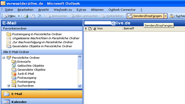 Outlook Hotmail Connector Kalender