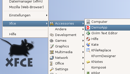 4 Erstellen von Installationspaketen befindet. Der Schlüssel Icon definiert ein Icon für die Verknüpfung. Fehlt der Schlüssel Icon, so wird kein Icon angezeigt.