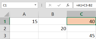 11.1 Addition und Subtraktion Im einfachsten Fall sieht eine Berechnung in Excel wie folgt aus: Gleichheitszeichen Zelle Operator Zelle = A17 + A18 Falls Sie die Operatoren noch nicht in der