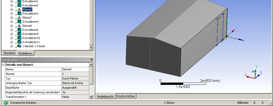 Simulationssoftware: ANSYS CFX Geometrieerstellung Design Modeler 31