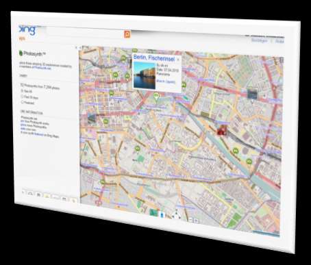 Bing Maps und OpenStreetMaps (OSM) Layer Hosting zus.