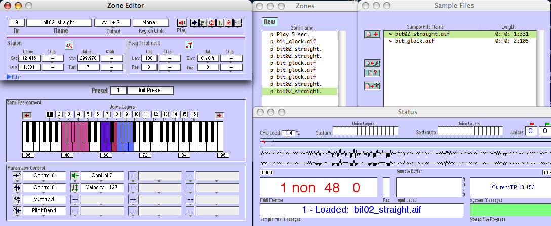 7.4 Audio-Software: LiSa Bild 22: Screenshot von LiSa.