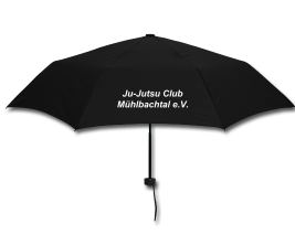 4.6. Regenschirm Länge zusammengeklappt: 24 cm Praktischer Klettverschluss und Schutzhülle zum Aufbewahren Material: