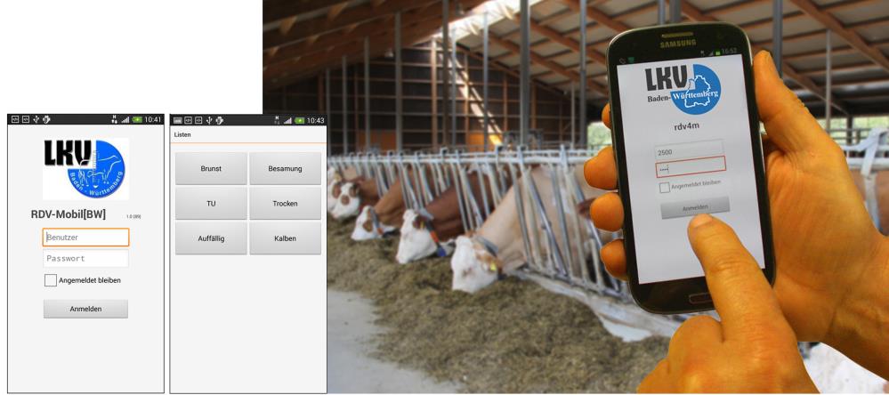 Drössler Folie 15 RDV-Apps: Android und IOS-Apps für Milchviehhalter, LKV- und ZVB