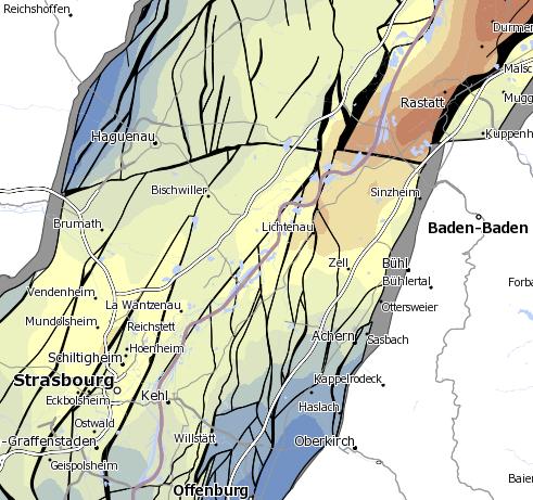 Geopotentials of the deep Upper Rhine Graben (GeORG)