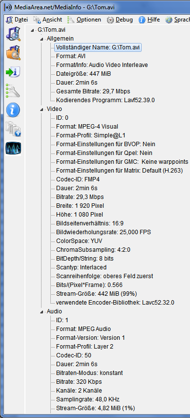 Anlage 1/3) HD-Dateiformate 1 2 3 10.