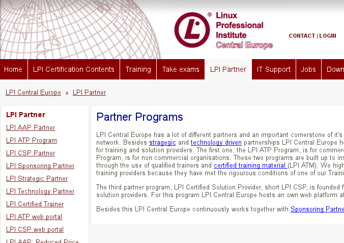 Systematische IT-Zertifizierung LPI hat viele Partnerschaften