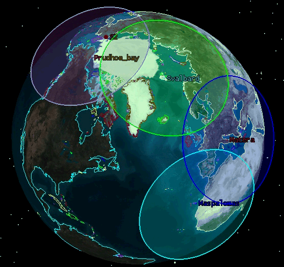 Datenverfügbarkeit Ground Segment 4 Core Ground Stations (CGS) Alaska Svalbard (Alaska, Svalbard, Matera, Maspalomas) 2