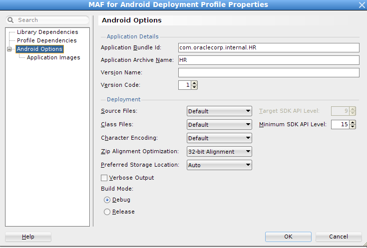 Debugging Applikation deployen Deployment Profile auf Debug Mode setzen (Default) Application Properties