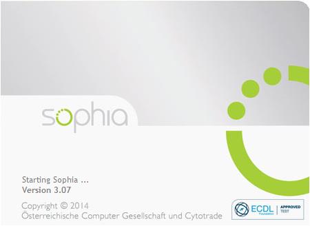 II. Sophia-Diagnosetest durchführen Sophia starten Doppelklick auf Sophia.
