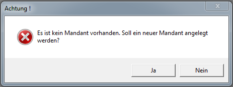 Nachdem der Installationsvorgang abgeschlossen ist, erscheint der folgende Dialog: Es ist unbedingt erforderlich, dass Sie anschließend die Finanzbuchhaltung starten.