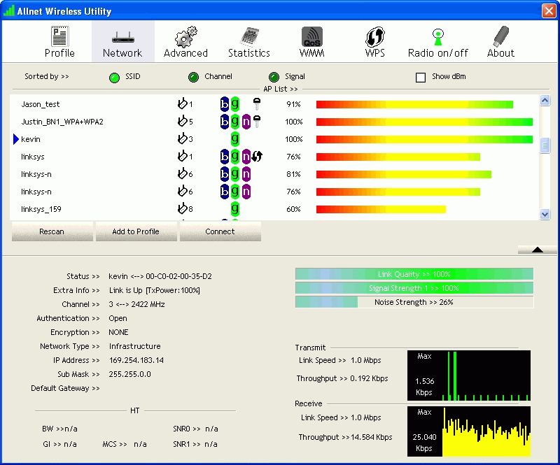 KONFIGURATION DER SOFTWARE Mit einem rechten Mausklick auf das Symbol erhalten Sie ein Menü: Launch Config Utility Zeigt das Hauptmenü des Programs an.