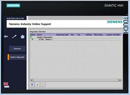 SIMATIC HMI Panels zu Applikationsbeispielen System-Diagnoseanzeige