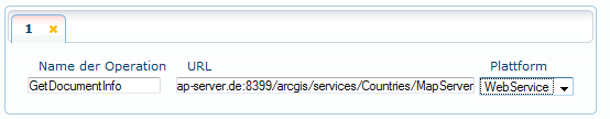 Beispiel eines ArcIMS Image Service: Beispiel eines ArcGIS Server Mapping Service: Tipps zur Dienstbeschreibung: Verknüpfung eines Dienstes mit Datensätzen: Um einen Datensatz an Dienst zubinden, ist