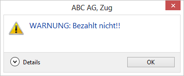 Einfügen in Journal / Log - Quick Add Notiz Log / Journal 50 Datum Benutzer Titel Notiz Wählen Sie das gewünschte Datum (direkt erfassen oder mit der Schaltfläche - standardmässig erscheint das