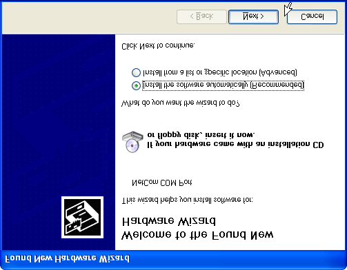TREIBER FÜR VIRTUELLE SERIELLE SCHNITTSTELLEN Bild 8: Windows findet eine NetCom Schnittstelle In der letzten Phase kopiert Windows die Treiberdateien für virtuelle serielle