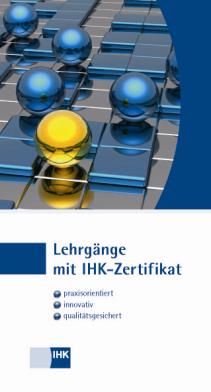 B.: Seminare, Workshops Praxistrainings mit IHK-Zertifikat Tests (nach IHK-Qualitätsstandards) Congress Centrum Ulm 3
