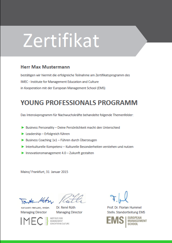 Managern, Business Coaches u.