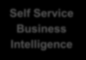 Self Service BI Anforderungen und Ausprägungen Self Service Business Intelligence Modifikation von Berichten und Dashboards Erzeugung von
