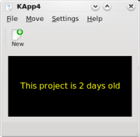 Kapitel 3 Welche Vorlage brauchen Sie? Diese Kapitel beschreibt alle Vorlagen, um Ihnen eine Hilfe für die Auswahl der Projektart für Ihre Anforderungen zu geben. 3.1 Die C++-Vorlage für eine grafische KDE4-Anwendung Dies ist eine Vorlage für eine grafische KDE4-Anwendung auf der Basis von CMake und verwendet KXMLGuiWindow und KConfig XT.