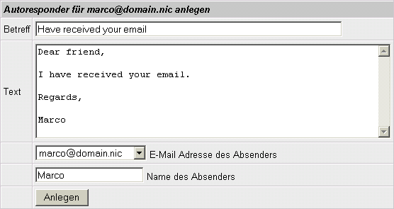 gespeichert, bis Sie diese E-Mail mit Ihrem E-Mail Programm abgeholt haben. Wenn die E-Mail Adresse *@domain.tld nicht eingerichtet wäre, würde die E-Mail, die an xyz@domain.