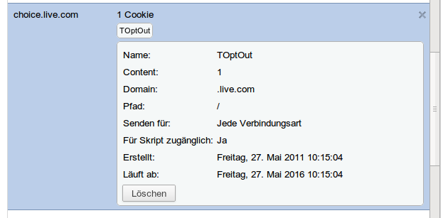 Do Not Track Lösungen (Permanent) Opt-Out Cookies Cookies, die speichern, ob User getrackt werden will pro Domain ein Cookie können von zentralen Seiten (NAI 8 ) gesetzt werden (theoretisch) Browser