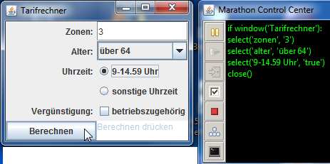 Kurzvorstellung Marathon Marathon-Beispiel (1/6) - Projektkonfiguration Open Source: http://www.marathontesting.com/home.