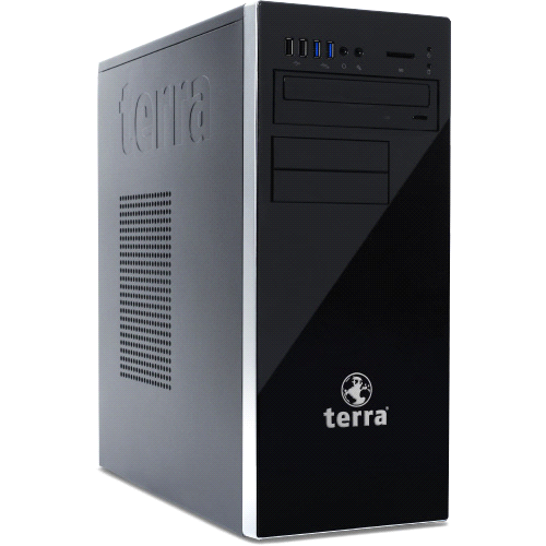 Datenblatt: TERRA PC-HOME 6100 Multimedia-PC inkl. Cardreader Jetzt mit dem neuen Windows 10: Der TERRA PC-Home 6100. Ein stylishes Multimedia System, perfekt für Lernen, Schule und Freizeit.