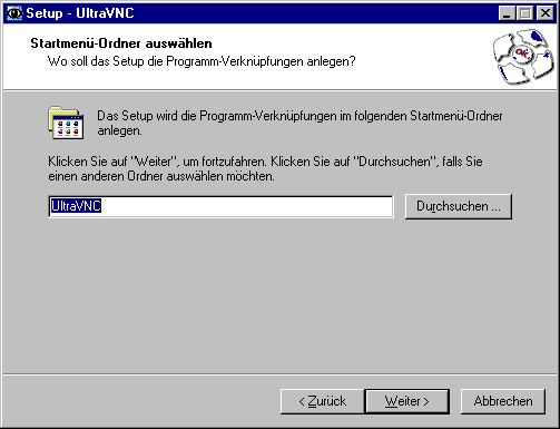2.3 Installation unter Windows 98 Im Allgemeinen sind die Einstellungen bei der Installation die